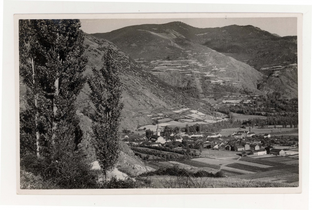 <p>Vista panoràmica d'Esterri d'Àneu</p>