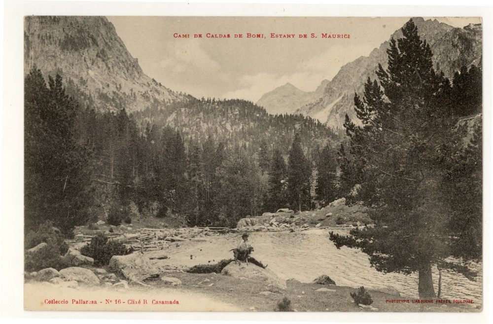 <p>Estany de S.Maurici. Camí de Caldes de Bohi</p>