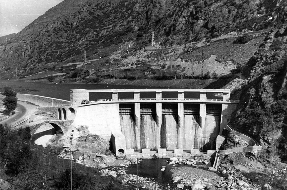 Salto de la Torrasa. Presa